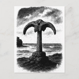 Birsay Whalebone – Orkney Ink Monument ポストカード
