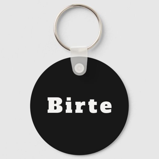 Birte キーホルダー (正面)