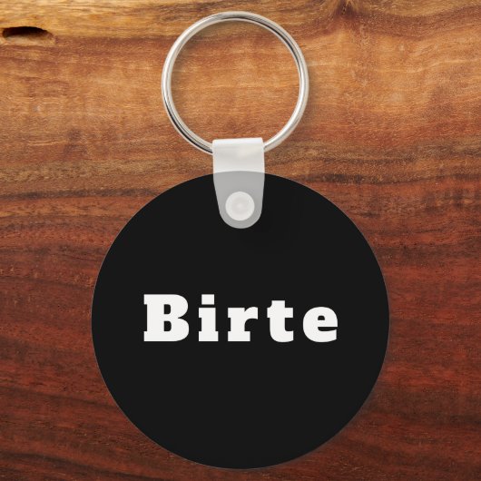 Birte キーホルダー (正面)