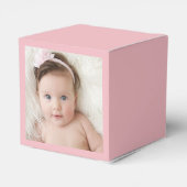  Birth Announcment Personalize 8 Photo christmas フェイバーボックス (裏面サイド)