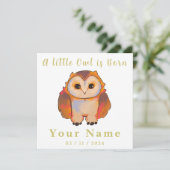 Birth Boy and Girl, sweet little Owl (スタンド正面)