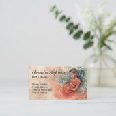 Birth Doula 母と子のアート 自然出産 名刺 (スタンド正面)