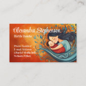 Birth Doula Mother Baby Art Natural Birthing  名刺 (正面)