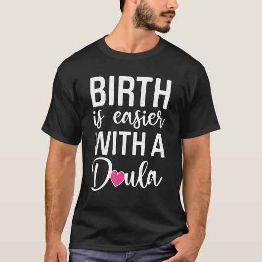 Birth Doula Proud Birth Worker Pregnancy Couch Mid Tシャツ (正面)