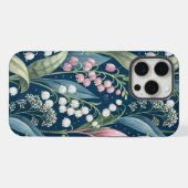 Birth Flower Botanical Design iPhoneケース (裏面横)