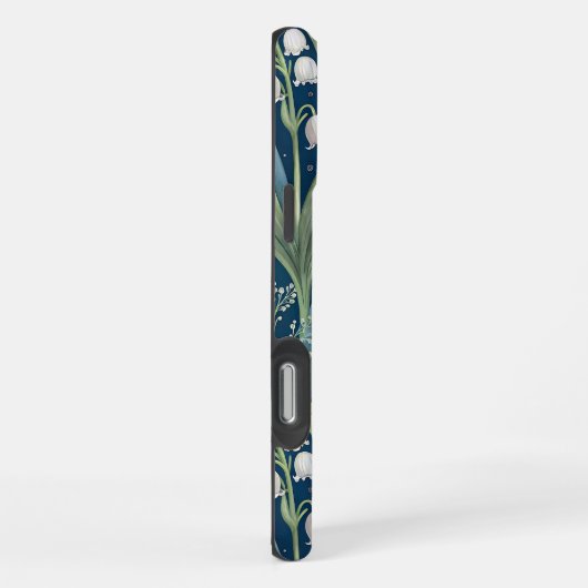 Birth Flower Botanical Design iPhoneケース (右側面)