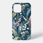 Birth Flower Botanical Design iPhoneケース (裏面)