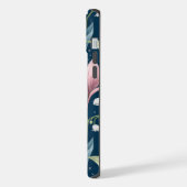 Birth Flower Botanical Design iPhoneケース (左側面)