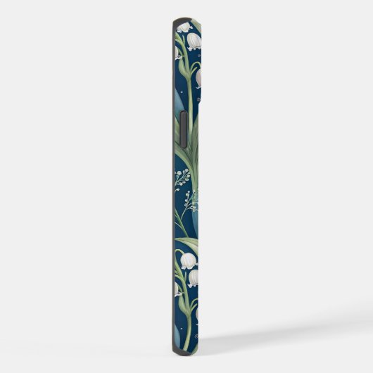 Birth Flower Botanical Design iPhoneケース (右側面)