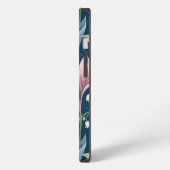 Birth Flower Botanical Design iPhoneケース (左側面)
