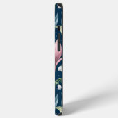 Birth Flower Botanical Design iPhoneケース (左側面)