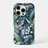 Birth Flower Botanical Design iPhoneケース (裏面)