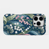 Birth Flower Botanical Design iPhoneケース (裏面横)