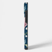 Birth Flower Botanical Design iPhoneケース (左側面)