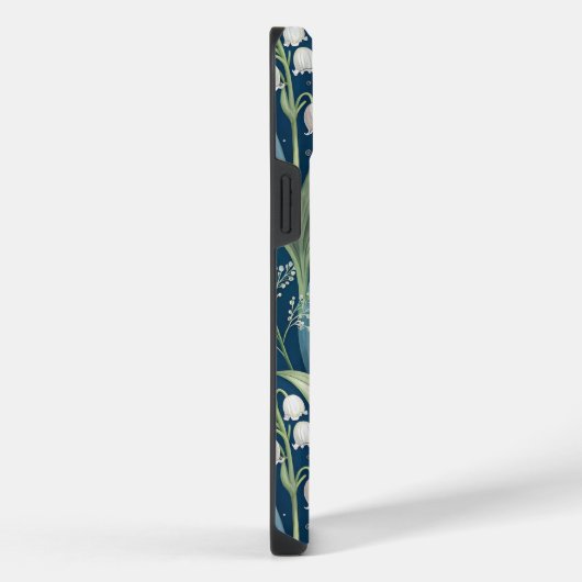 Birth Flower Botanical Design iPhoneケース (右側面)