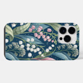 Birth Flower Botanical Design iPhoneケース (裏面横)