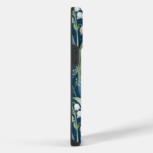 Birth Flower Botanical Design iPhoneケース (右側面)