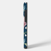 Birth Flower Botanical Design iPhoneケース (左側面)