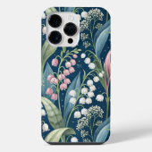 Birth Flower Botanical Design iPhoneケース (裏面)