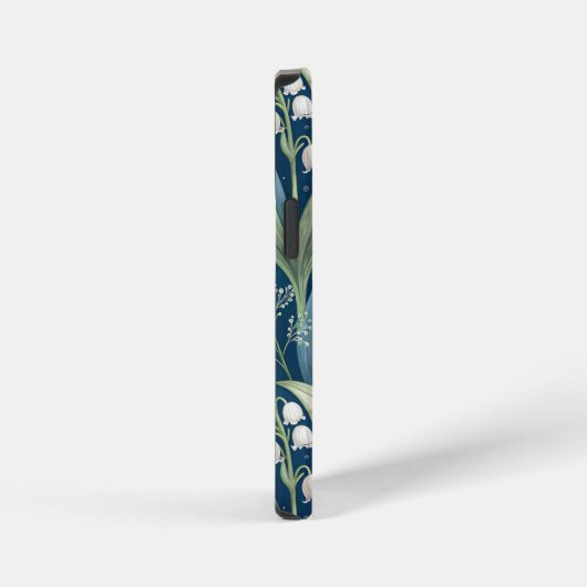 Birth Flower Botanical Design iPhoneケース (右側面)