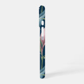 Birth Flower Botanical Design iPhone 16ケース (左側面)