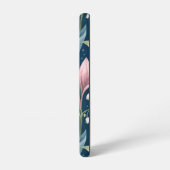 Birth Flower Botanical Design Samsung Galaxyケース (左側面)
