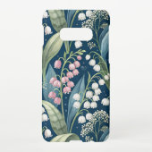 Birth Flower Botanical Design Samsung Galaxyケース (裏面)