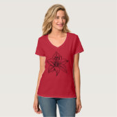 Birth Flower Botanical Design Tシャツ (正面フル)
