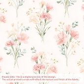 Birth Flower Jan Carnation Shower Curtain シャワーカーテン