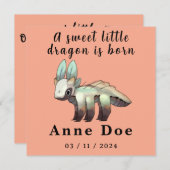 Birth Girl, Card Cute Dragon  (正面/裏面)