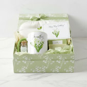 Birth month flower -May personalized mug マグカップ