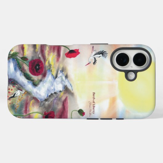 Birth of Liberty Case-Mate iPhoneケース (裏面 (横))