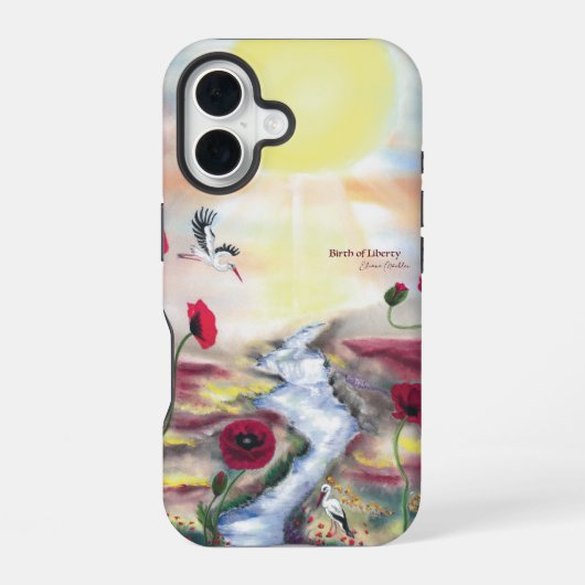 Birth of Liberty iPhone 16ケース (裏面)