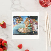 Birth Of Venus Sandro Botticelli Restored Version スタンダードカクテルナプキン (インサイチュ)