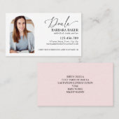 Birth & Postpartum Midwife Doula Photo Arch  名刺 (正面/裏面)