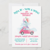 BIrthdayパーティーパレード招待状 招待状 (正面)