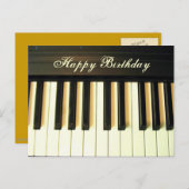 Birthday_の幸せな郵便はがき ポストカード (正面/裏面)