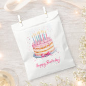 Birthday  フェイバーバッグ (クリップ留めされた状態)