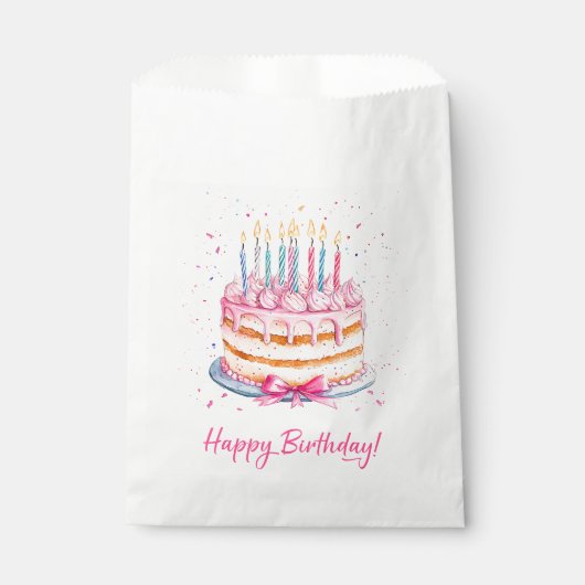 Birthday  フェイバーバッグ (正面)