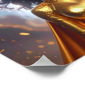 Birthday & Anniversary Superhero Congratulations ポスター (角)