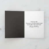 Birthday Area 51 Elevator Button カード (内部)