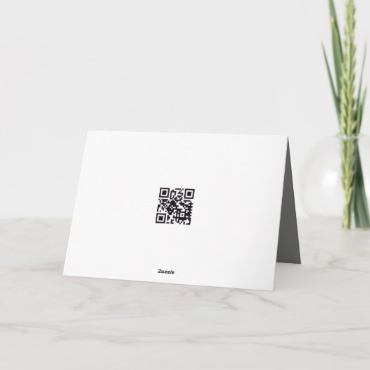 Birthday Baldness Humor カード (裏面)