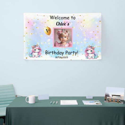 Birthday Banner, 横断幕 (トレードショー)
