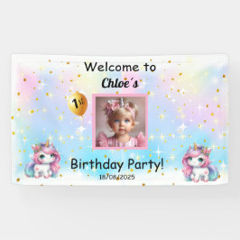 Birthday Banner, 横断幕