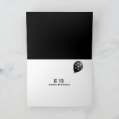 Birthday Be Kind Word Cloud カード (内部)