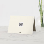 Birthday Bear Riding on a Carousel カード (裏面)