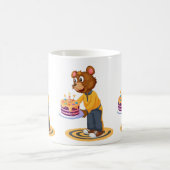 Birthday Bear Surprise コーヒーマグカップ (中央)