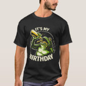 Birthday Beer Chugging Frog Tシャツ (正面)