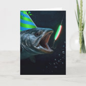 Birthday Big Fish with Neon Lure カード (正面)
