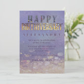 Birthday Birthiversary Unique Party Event 招待状 (スタンド正面)